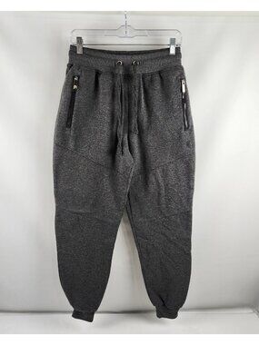 akademiks Pants Womens Large Gray Vintage Drawstring Joggers (28x29)